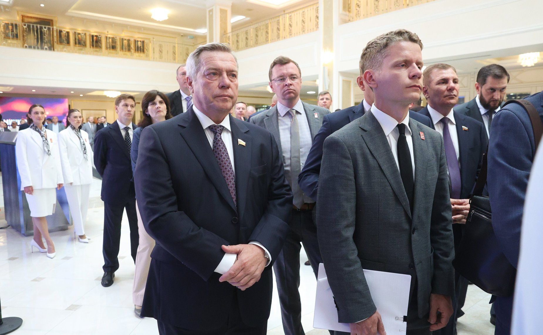 Открытие в Совете Федерации выставки Министерства энергетики РФ «Векторы развития энергетики — импульс для будущего России»