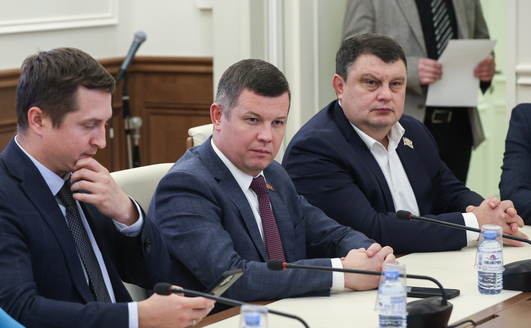 Встреча члена Комитета СФ по аграрно-продовольственной политике и природопользованию Алексея Кондратенко с руководством Палаты молодых законодателей при Совете Федерации ФС РФ