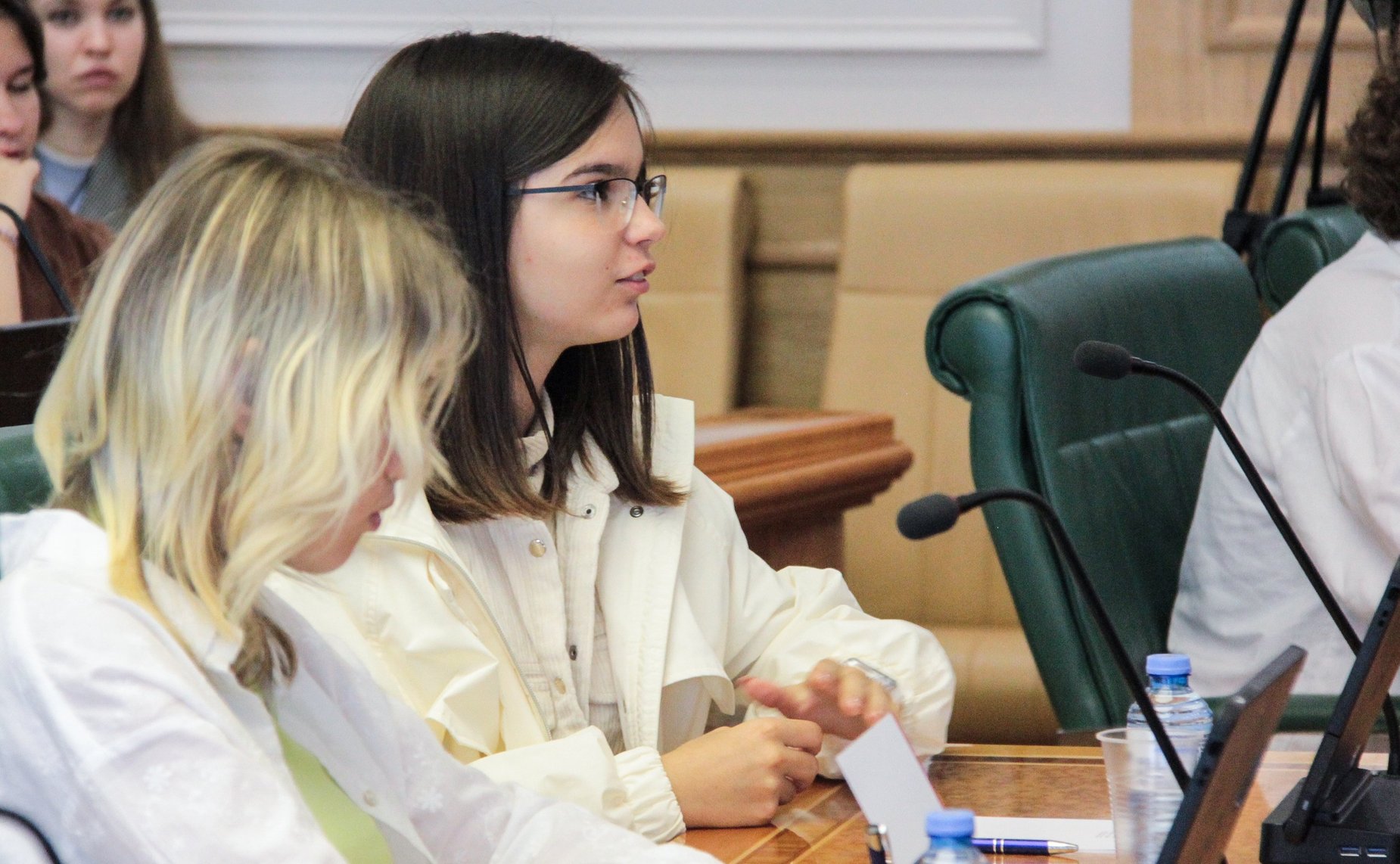 Встреча заместителя председателя Комитета СФ по международным делам Фарита Мухаметшина с детьми-победителями международного проекта «Территория успеха: Пегас»