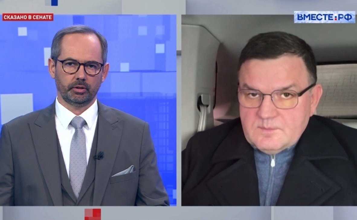 Сергей Перминов ответил в эфире телеканала «Вместе-РФ» на вопросы о позициях, подчеркнутых Президентом в ответах журналистам после заседания Высшего Евразийского экономического совета