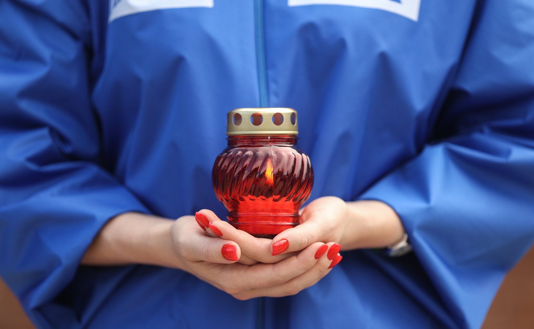 Акция памяти детей Донбасса