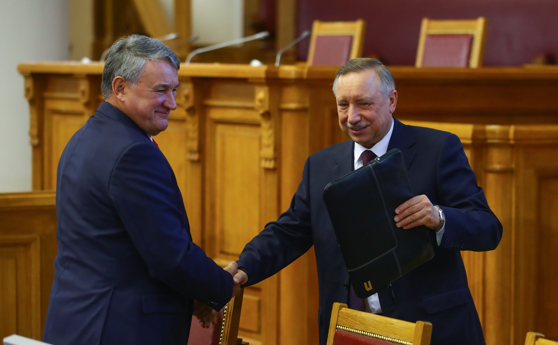 Юрий Воробьев и Александр Беглов