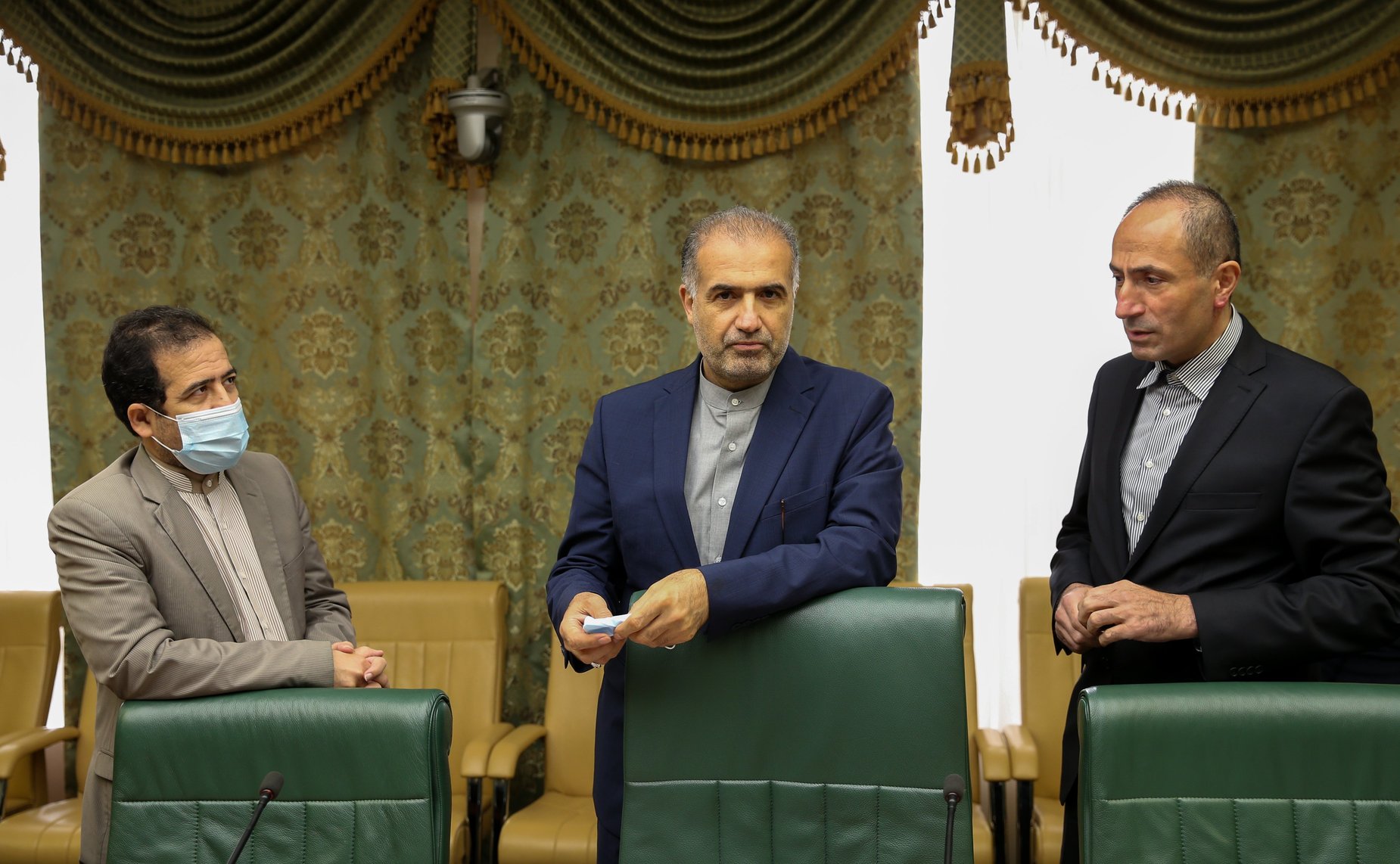 Встреча Константина Косачева с Чрезвычайным и Полномочным Послом Исламской Республики Иран в Российской Федерации Каземом Джалали