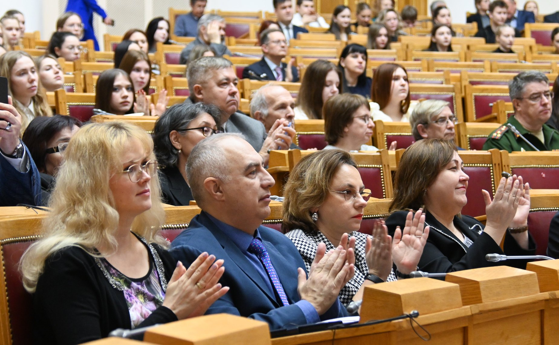 Пленарное заседание международной конференции «Великая Отечественная война в коллективной памяти народов Содружества: к 80-летию Победы»