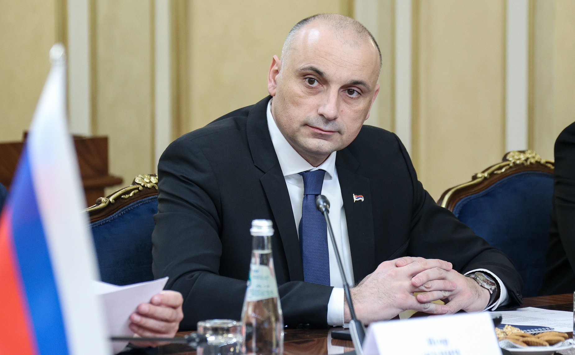 Валентина Матвиенко провела встречу с Председателем Народной скупщины Республики Сербской Ненадом Стевандичем