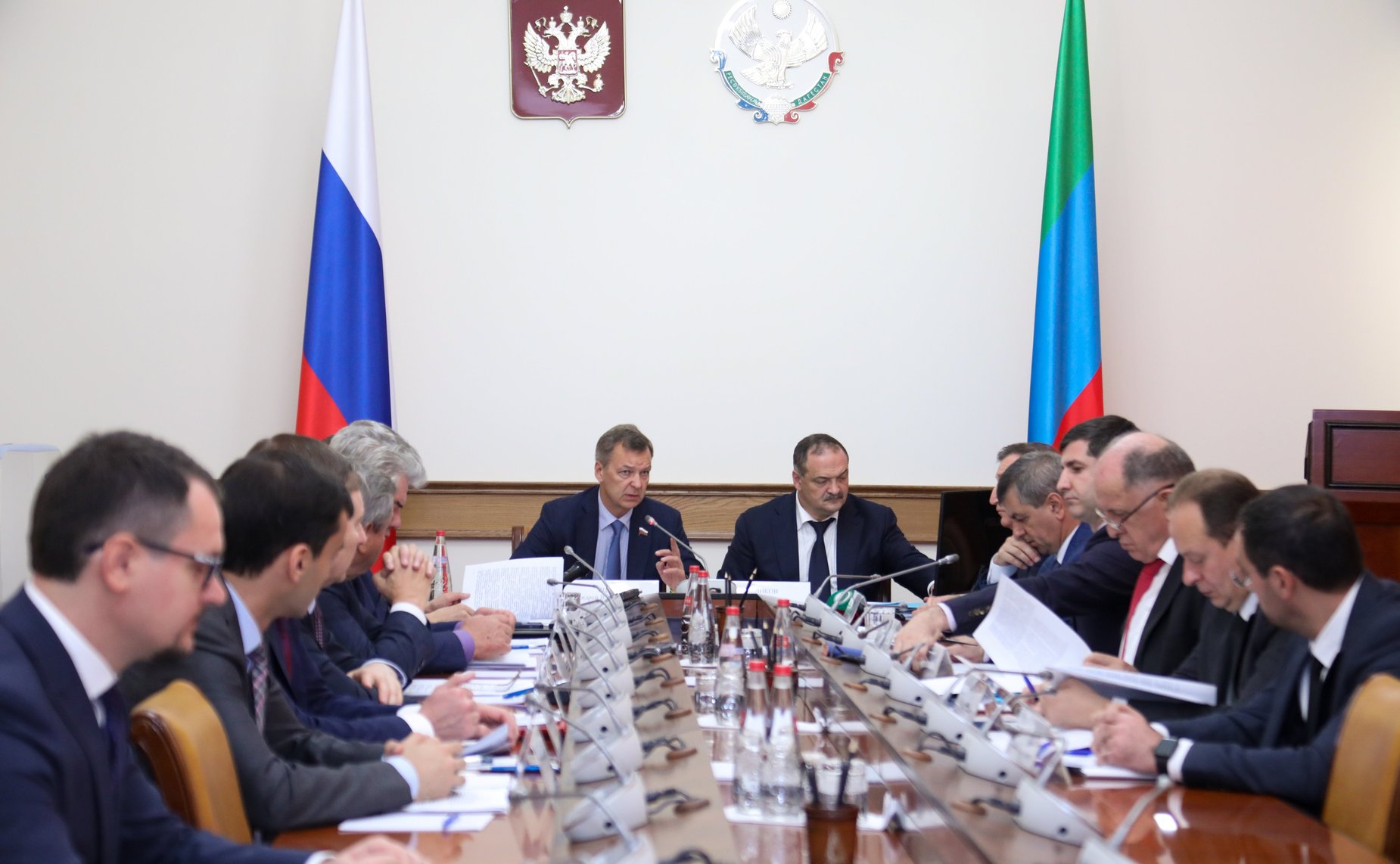 Под председательством первого заместителя Председателя Совета Федерации Андрея Яцкина в Республике Дагестан состоялось выездное совещание Комитета СФ по федеративному устройству, региональной политике, местному самоуправлению и делам Севера совместно с Ко