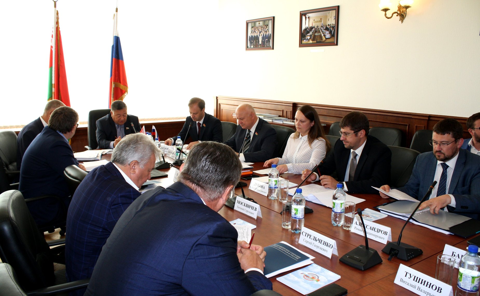 Сергей Митин принял участие в заседании Комиссии Парламентского Собрания Союза Беларуси и России по экономической политике