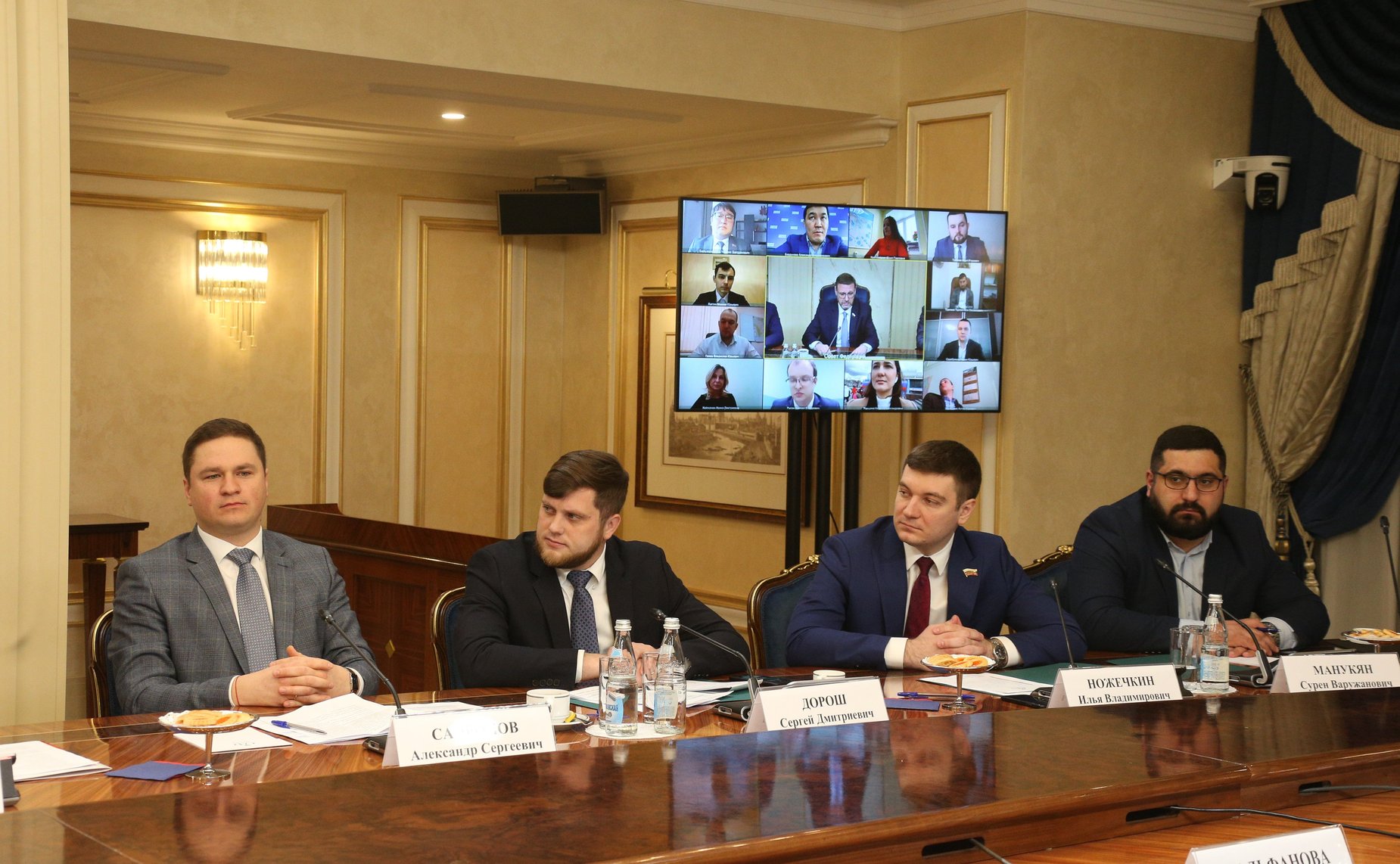 Встреча заместителя Председателя СФ Константина Косачева с членами Палаты молодых законодателей при СФ