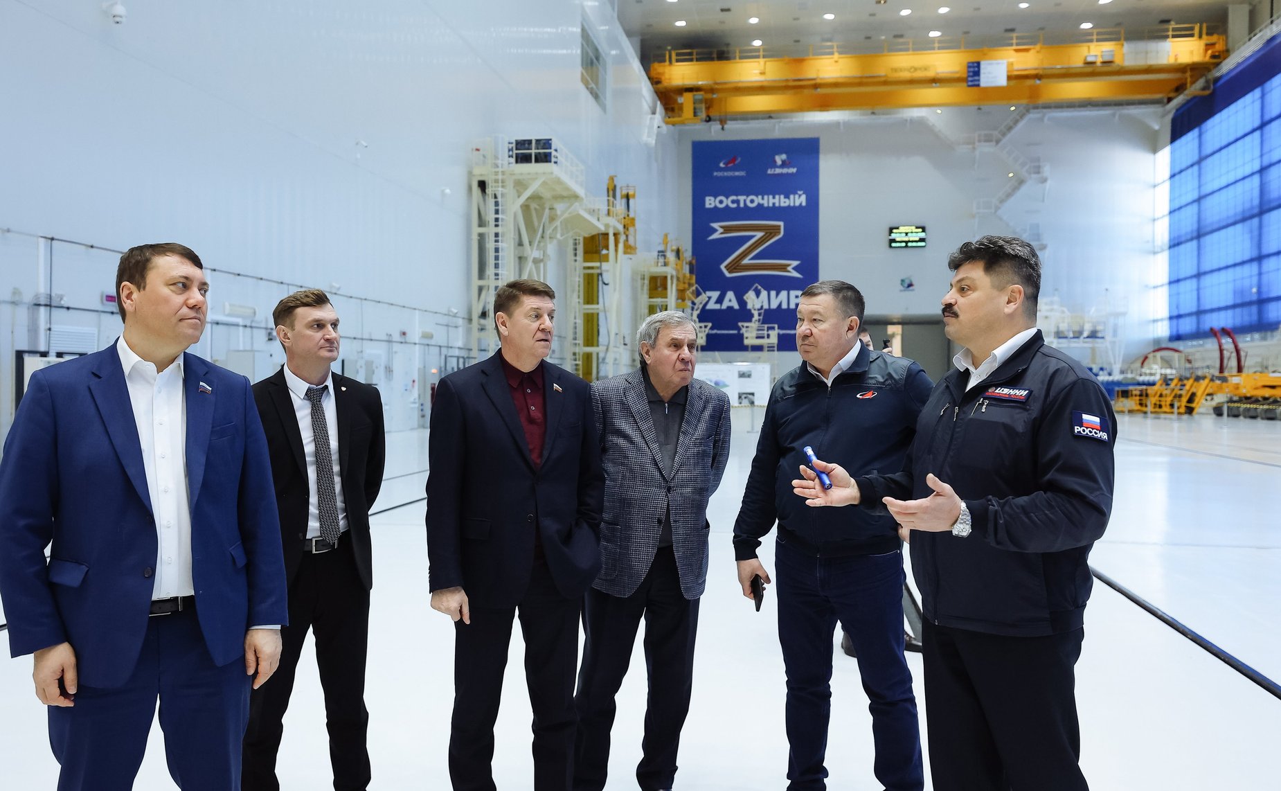 Сенаторы Российской Федерации посетили космодром «Восточный» и осмотрели инфраструктурные объекты