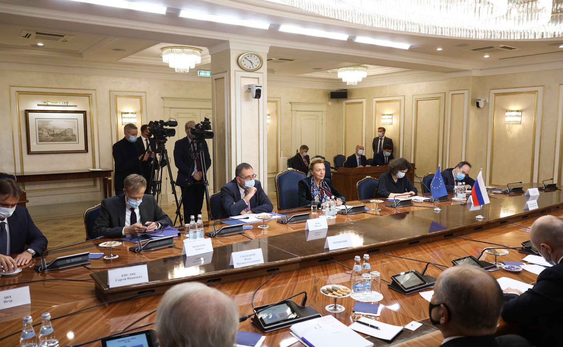 Встреча Валентины Матвиенко с Генеральным секретарем Совета Европы Марией Пейчинович-Бурич