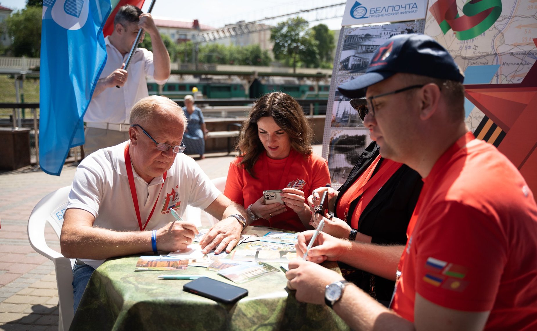 Участники культурно-образовательного проекта «Поезд Памяти» побывали в Гродно