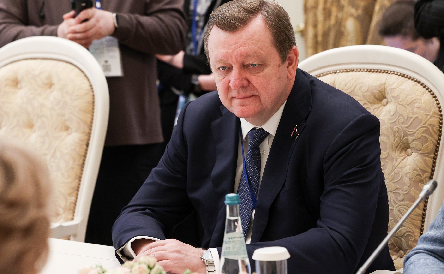 Валентина Матвиенко провела встречу с Председателем Совета Республики Национального собрания Республики Беларусь Натальей Кочановой