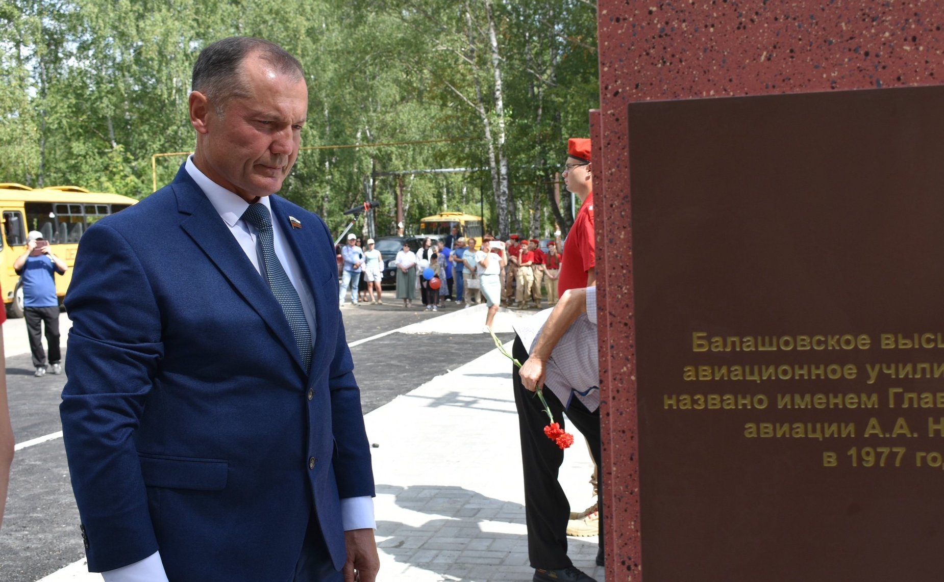 Игорь Мурог принял участие в открытии Парка авиаторов в Ряжске Рязанской области