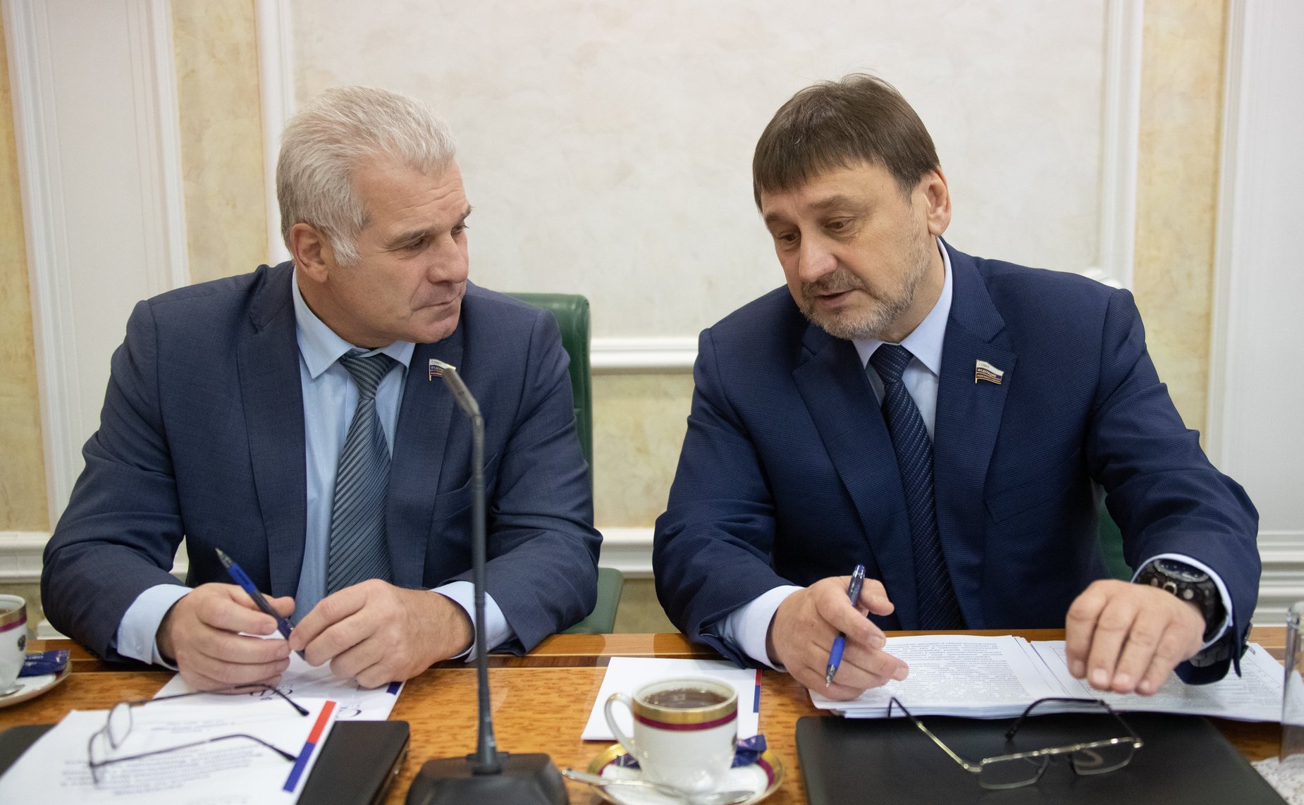 Сергей Мартынов и Владимир Лебедев