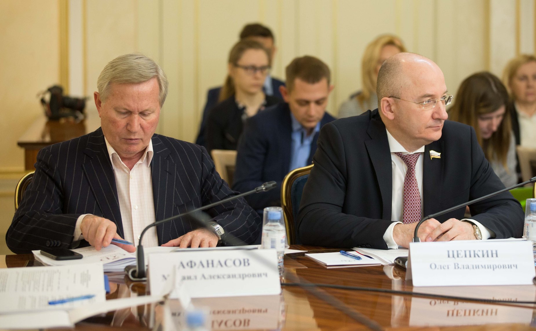 М. Афанасов и О. Цепкин