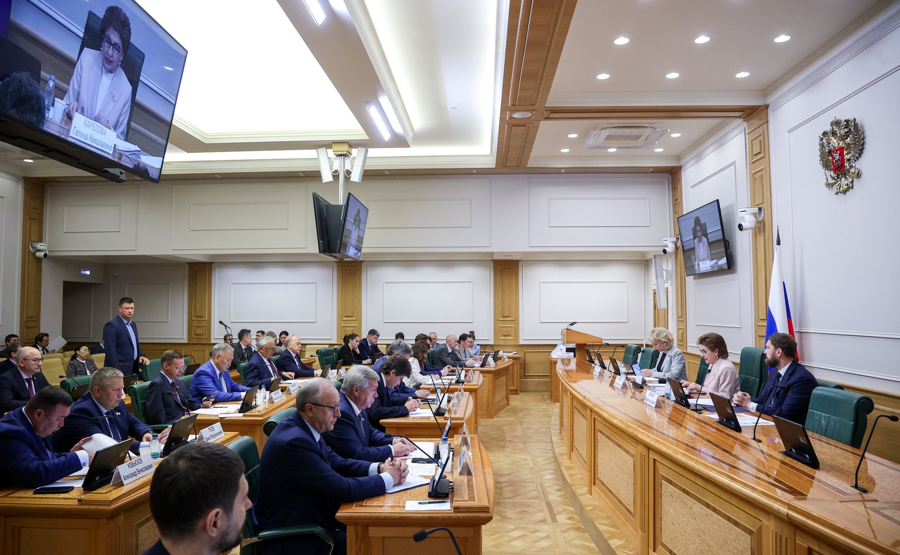 Заседание Комитета Совета Федерации по федеративному устройству, региональной политике, местному самоуправлению и делам Севера