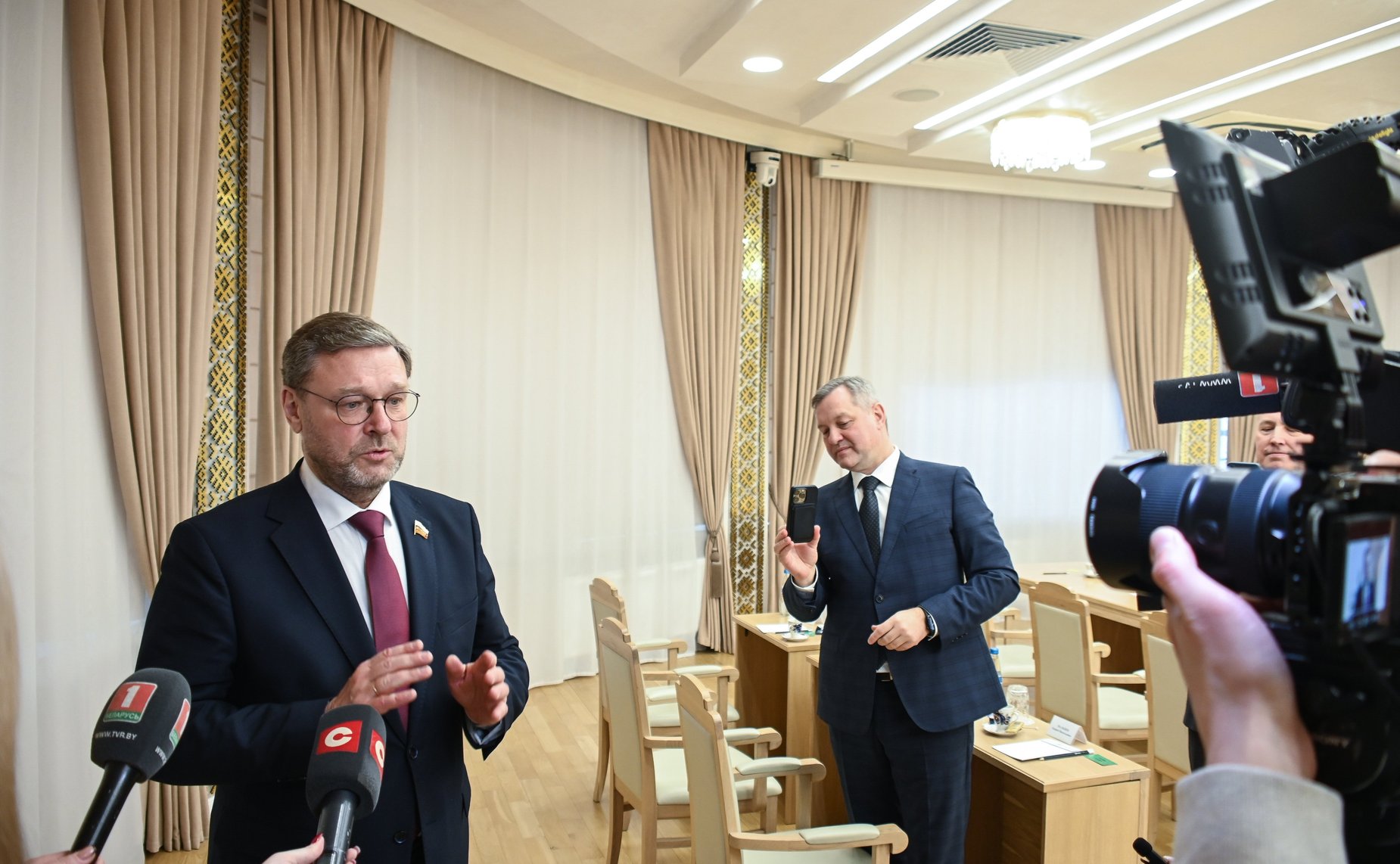 Пресс-подход Константина Косачева