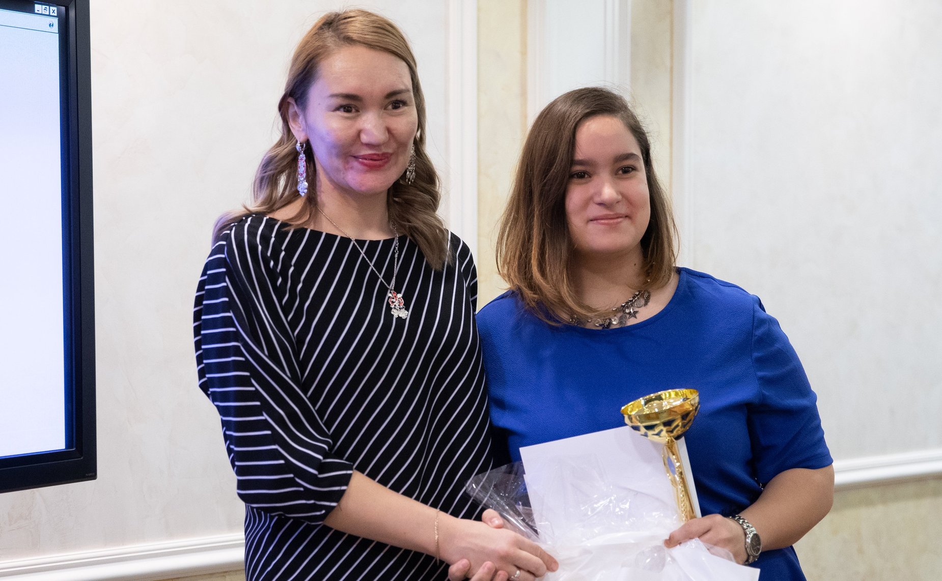 Церемония награждения победителей Всероссийского мастер-класса учителей родного, в том числе русского языка