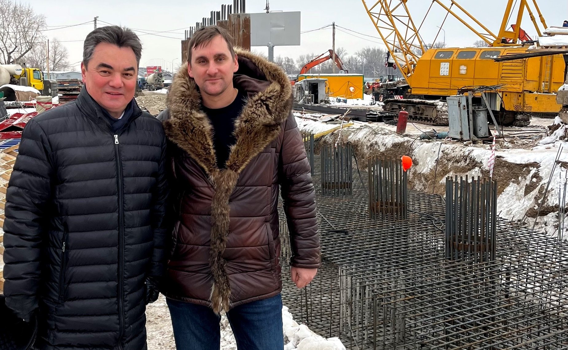 Ирек Ялалов в рамках мониторинга федерального проекта «Мосты и путепроводы» ознакомился с ходом строительства масштабного четырехполосного путепровода по улице Пугачева в городе Уфе