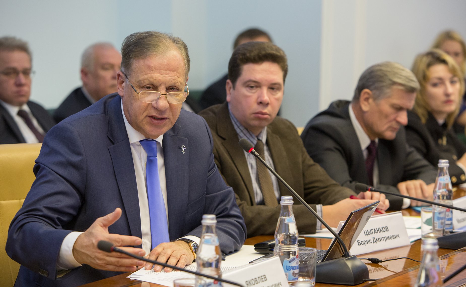 Заседание Экспертного совета по здравоохранению, посвященного совершенствованию медико-социальной помощи людям с нарушениями психического здоровья