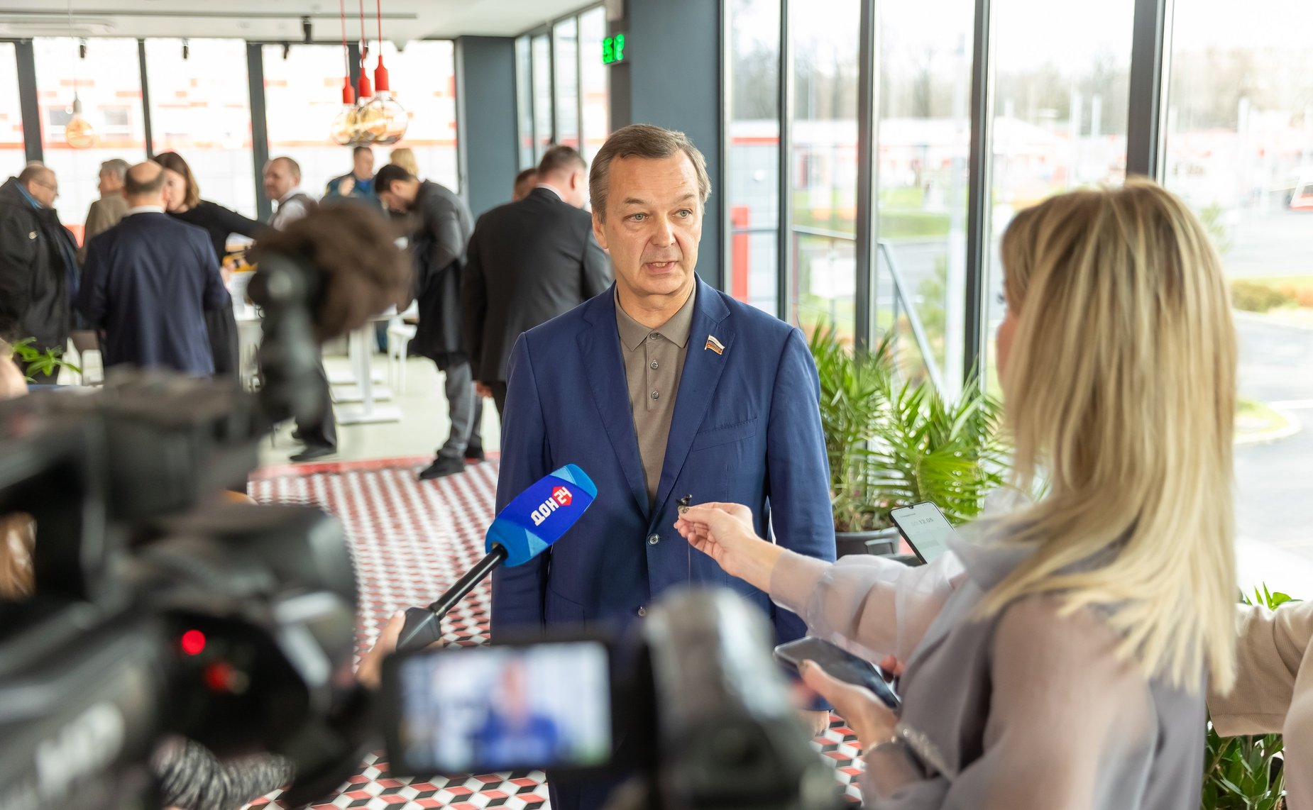 Рабочая поездка первого заместителя Председателя Совета Федерации Андрея Яцкина в Ростовскую область