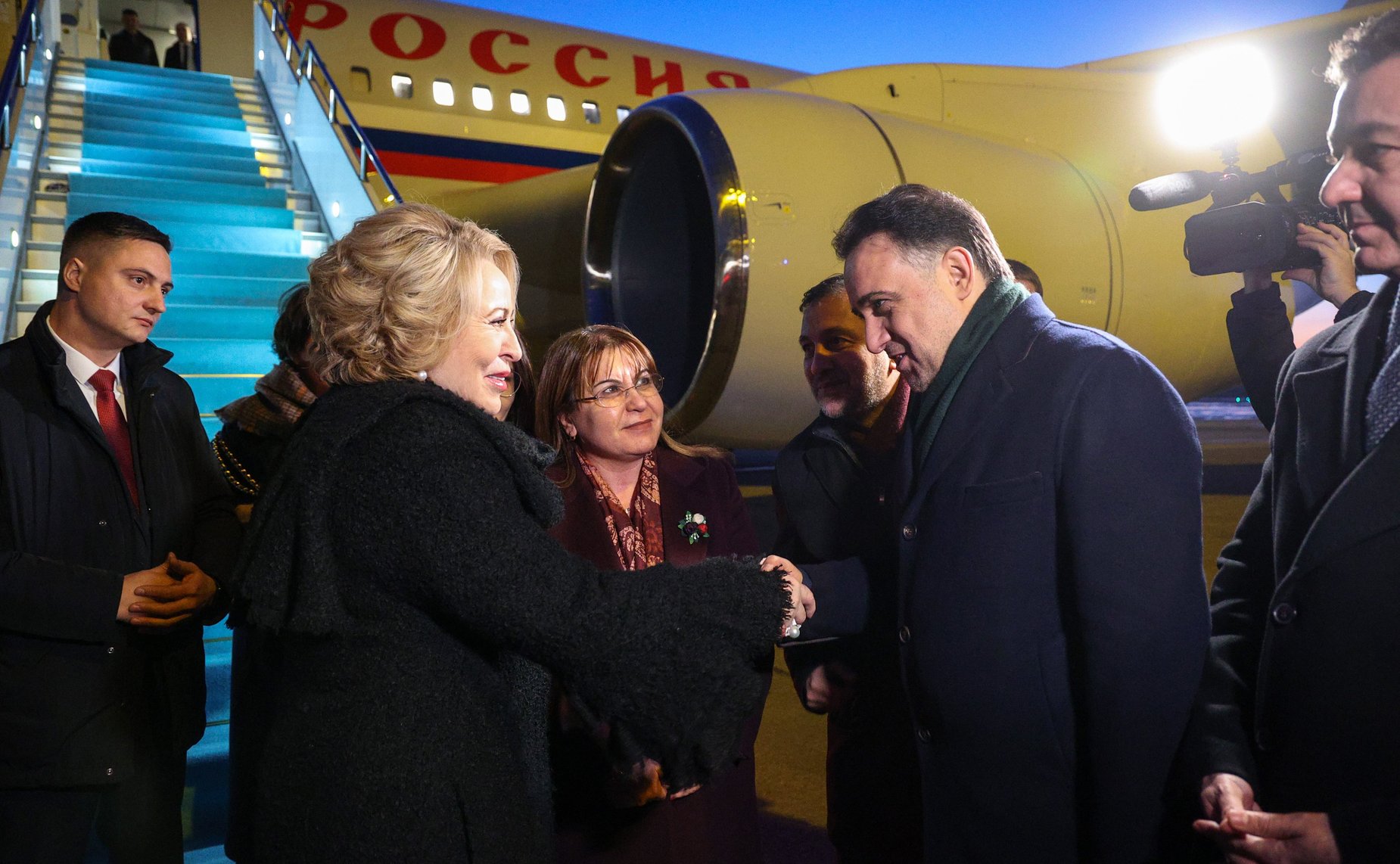 Официальный визит делегации Совета Федерации во главе с Валентиной Матвиенко в Турецкую Республику