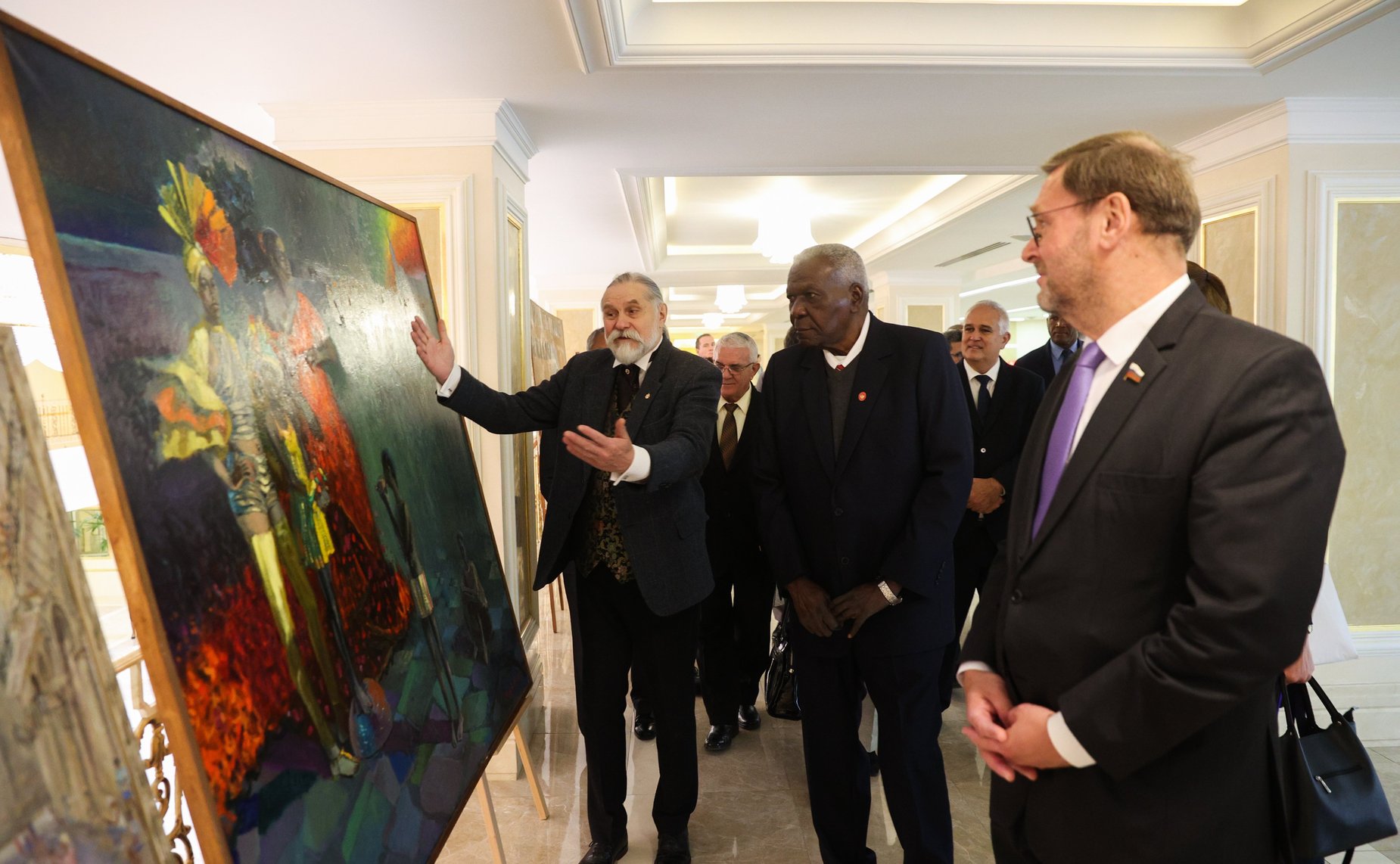 Открытие в Совете Федерации выставки «О, Гавана» Транзит»