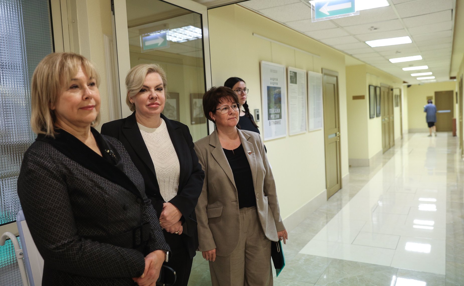 Открытие выставки Андрея Бодрова в Совете Федерации