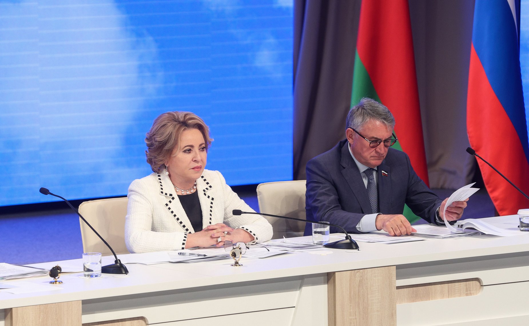 Пленарное заседание X Форума регионов России и Беларуси