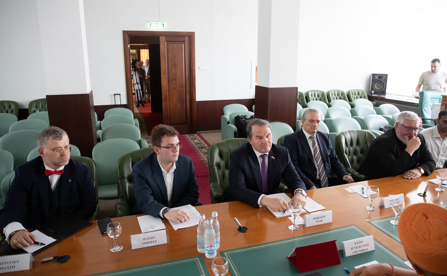 Встреча Игоря Морозова с делегацией Республики Индия