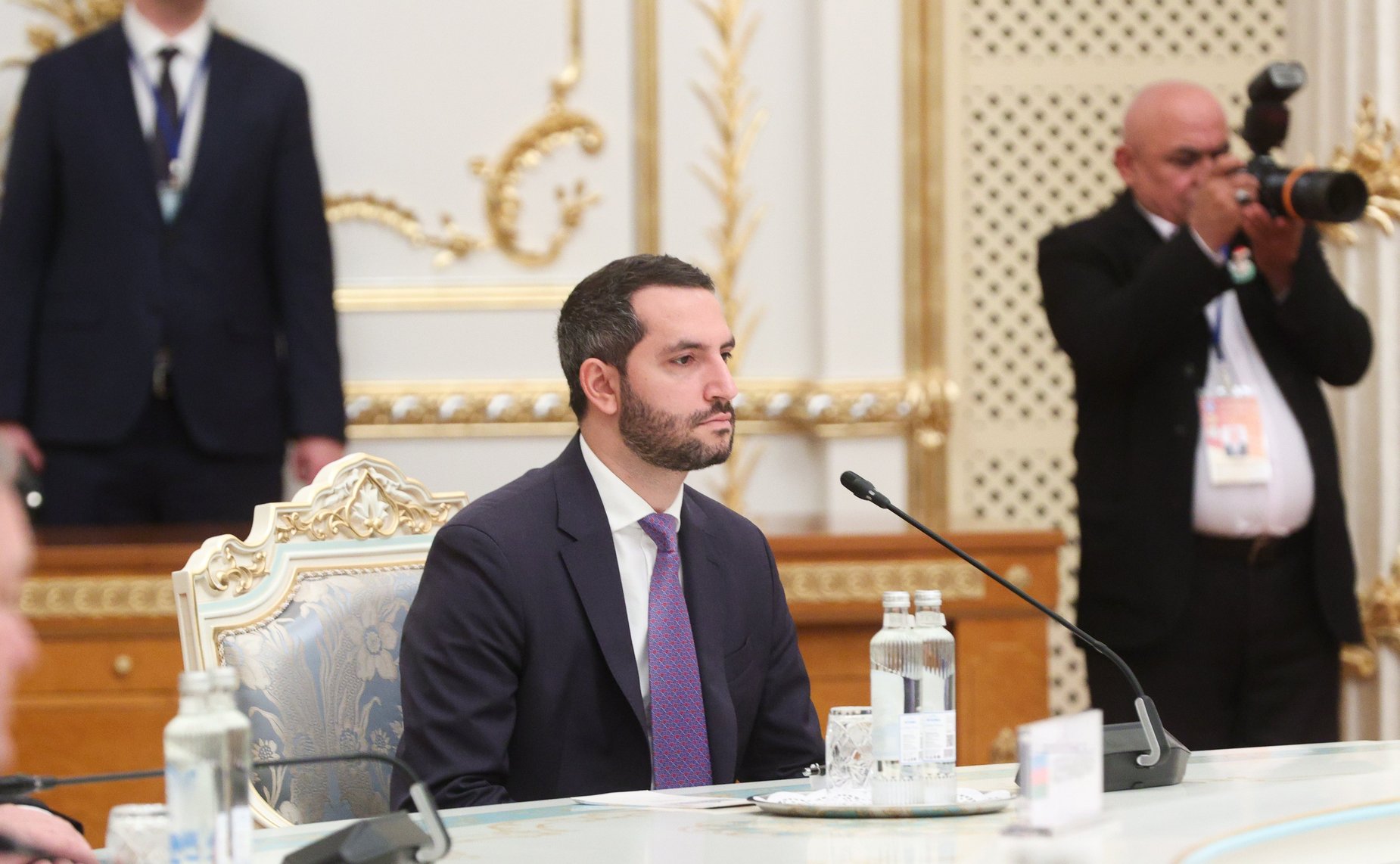 Встреча глав парламентских делегаций государств-участников МПА СНГ с Президентом Республики Таджикистан Эмомали Рахмоном