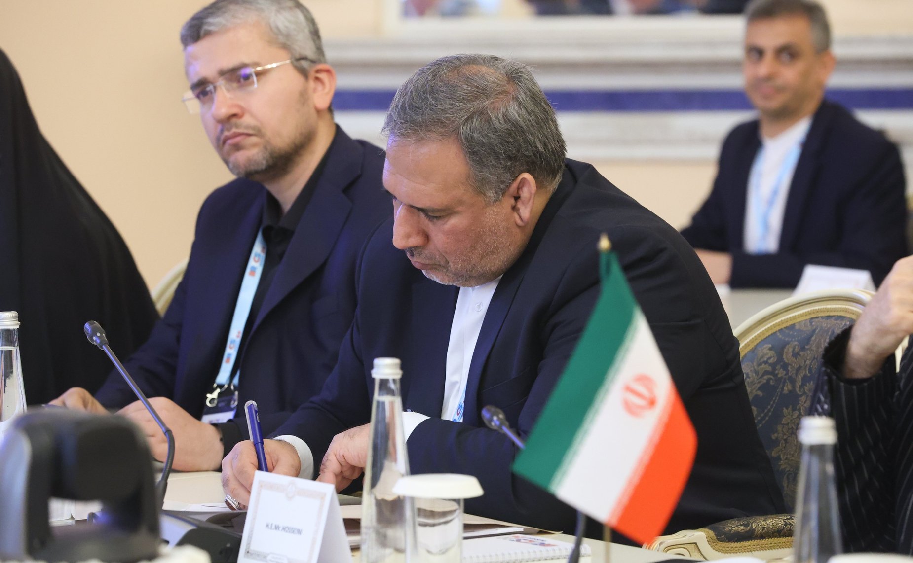 Валентина Матвиенко провела встречу с Председателем Собрания Исламского Совета Исламской Республики Иран Мохаммадом Багером Галибафом