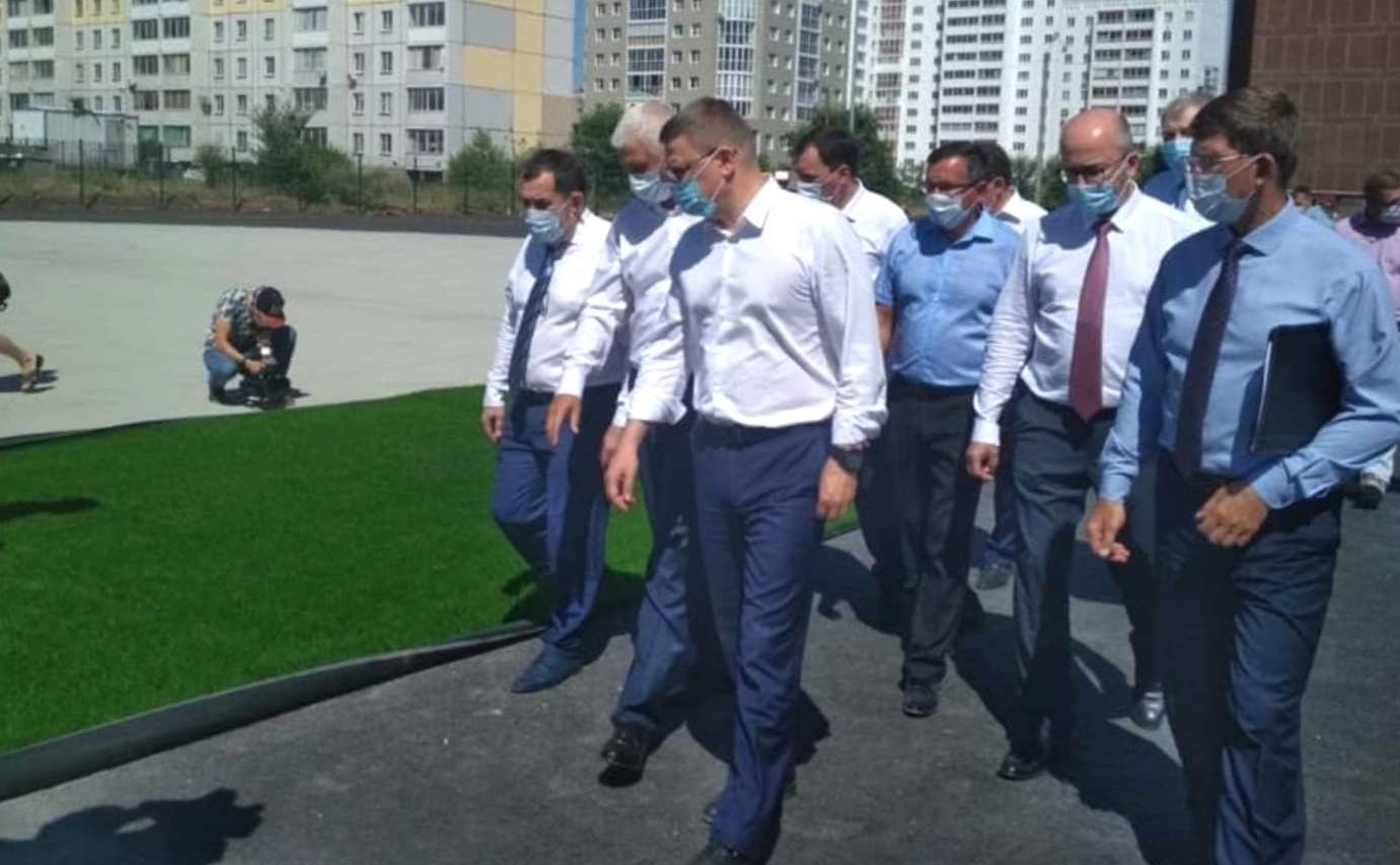 Олег Цепкин вместе с губернатором региона Алексеем Текслером посетил ряд объектов города Магнитогорска