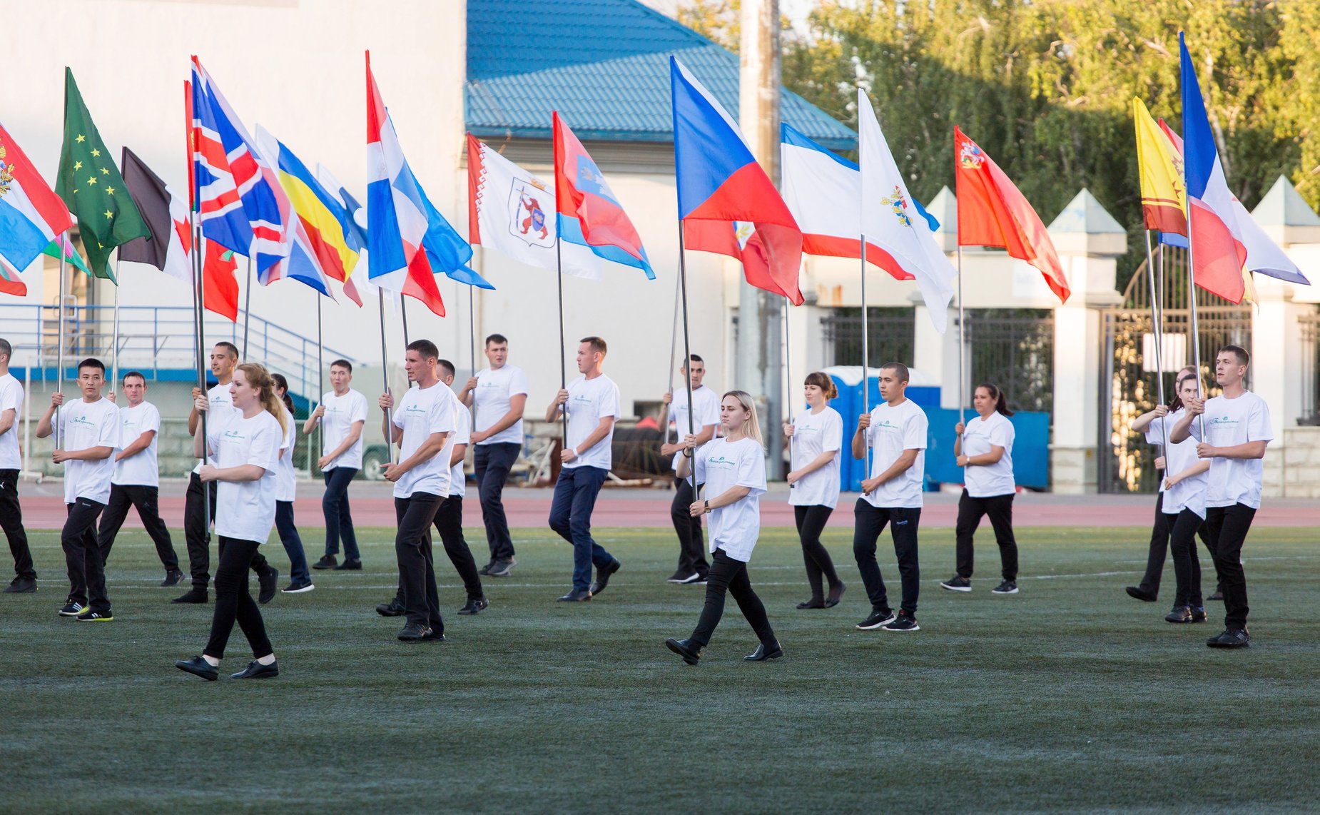 Открытие заключительного этапа VI Спартакиады пенсионеров России