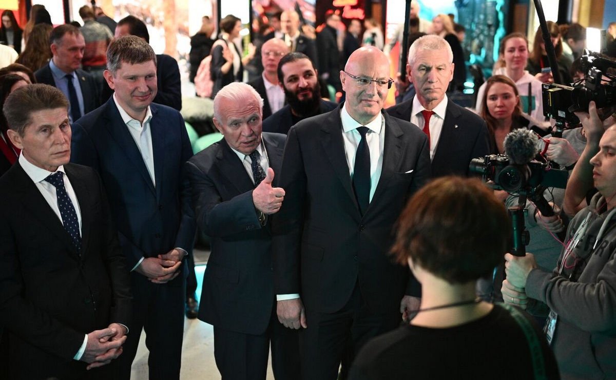 Андрей Хапочкин принял участие в «Дне туризма и спорта» в рамках Международной выставки-форума «Россия»