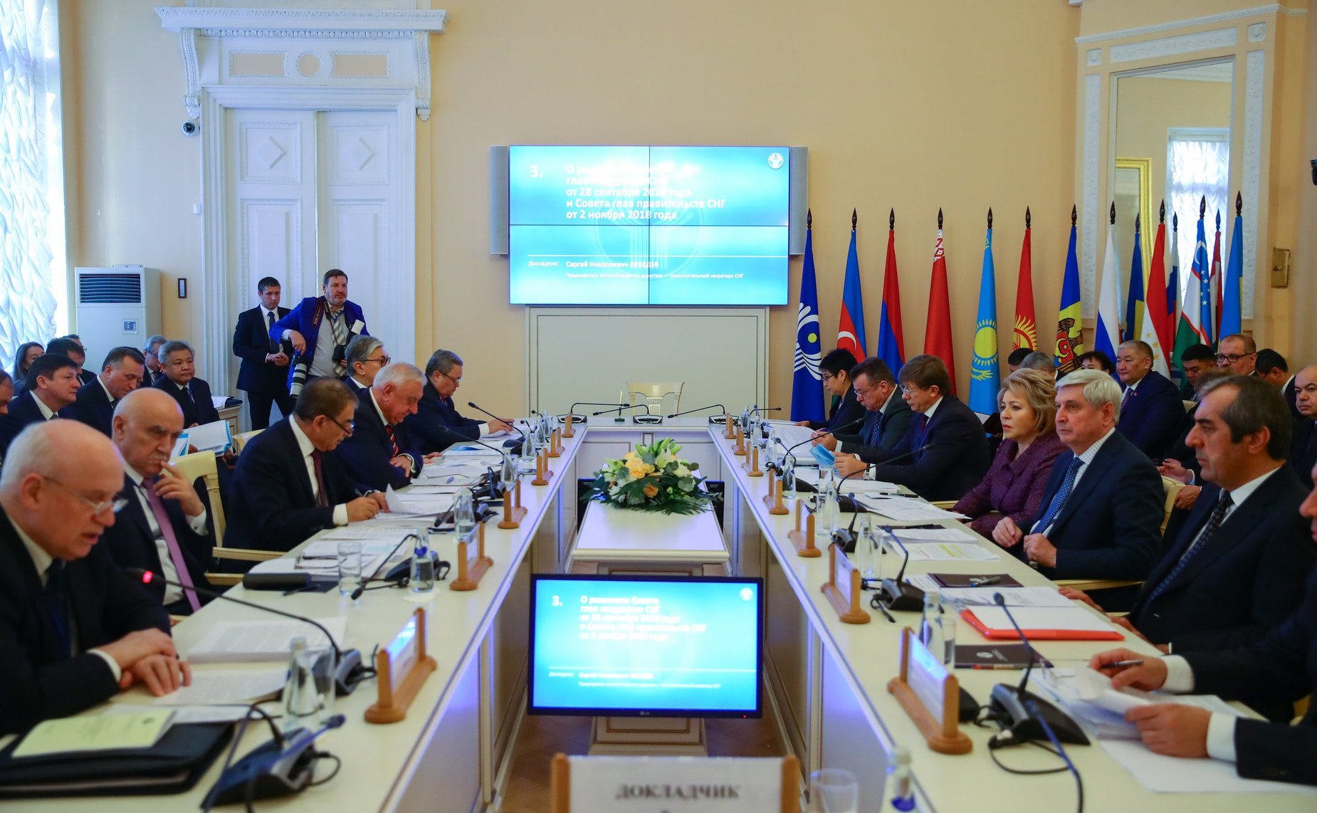 Заседание Совета МПА СНГ