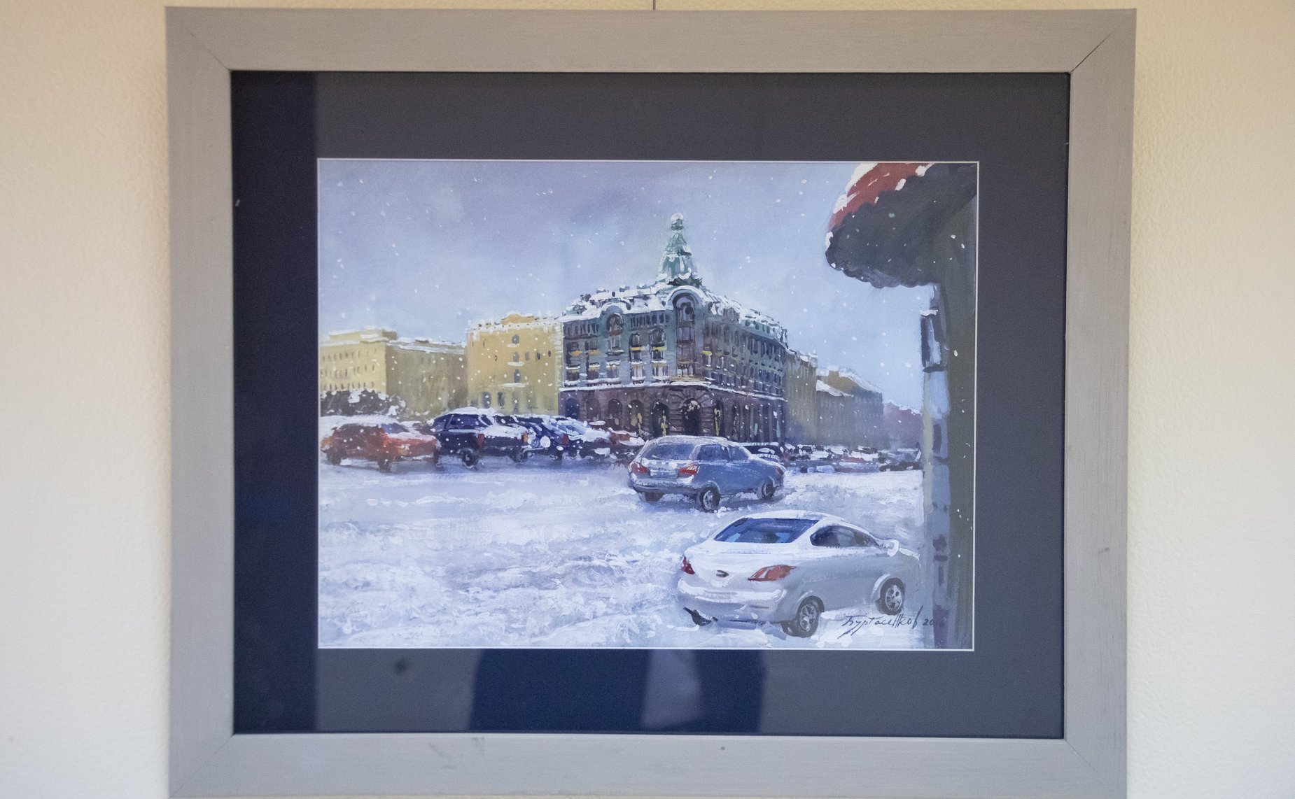 Открытие в Совете Федерации выставки живописи А. Буртасенкова «Моя Россия»