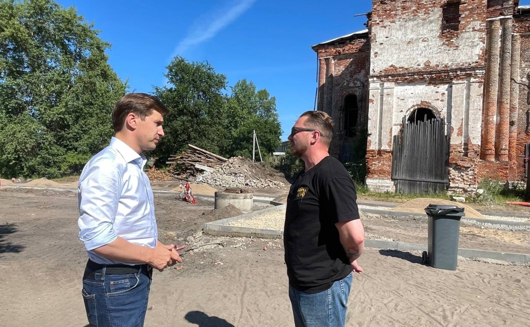 Иван Новиков прокомментировал реализацию проектов по благоустройству в Архангельской области