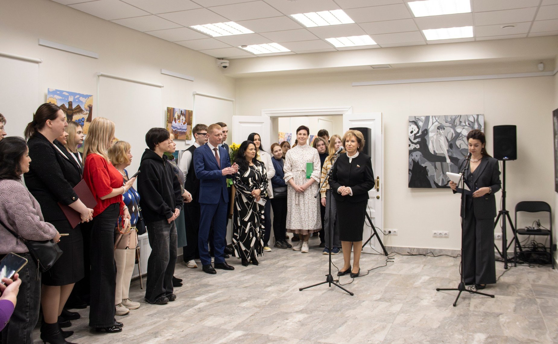 Людмила Скаковская приняла участие в торжественном открытии выставки, приуроченной к 200-летию со Дня рождения М.Е. Салтыкова-Щедрина