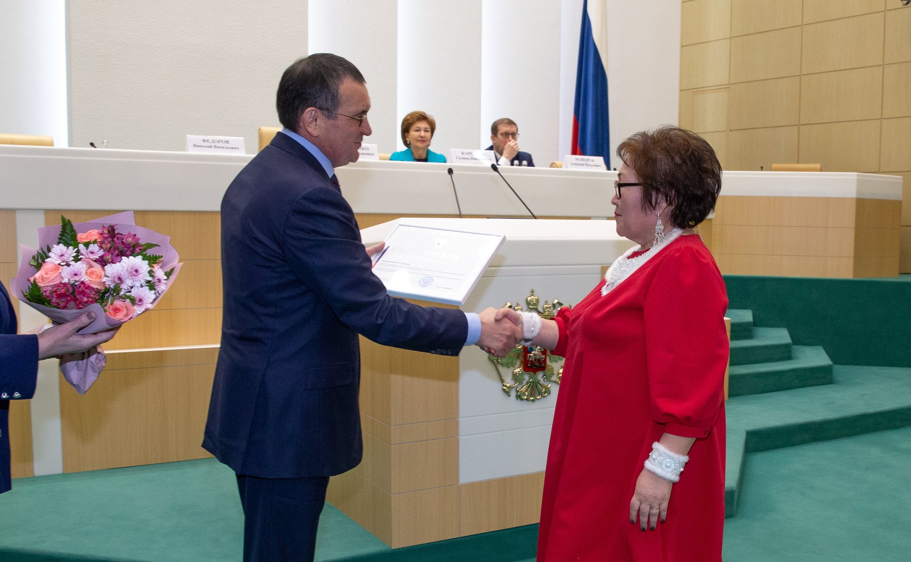 Встреча Валентины Матвиенко с тружениками социальной сферы села