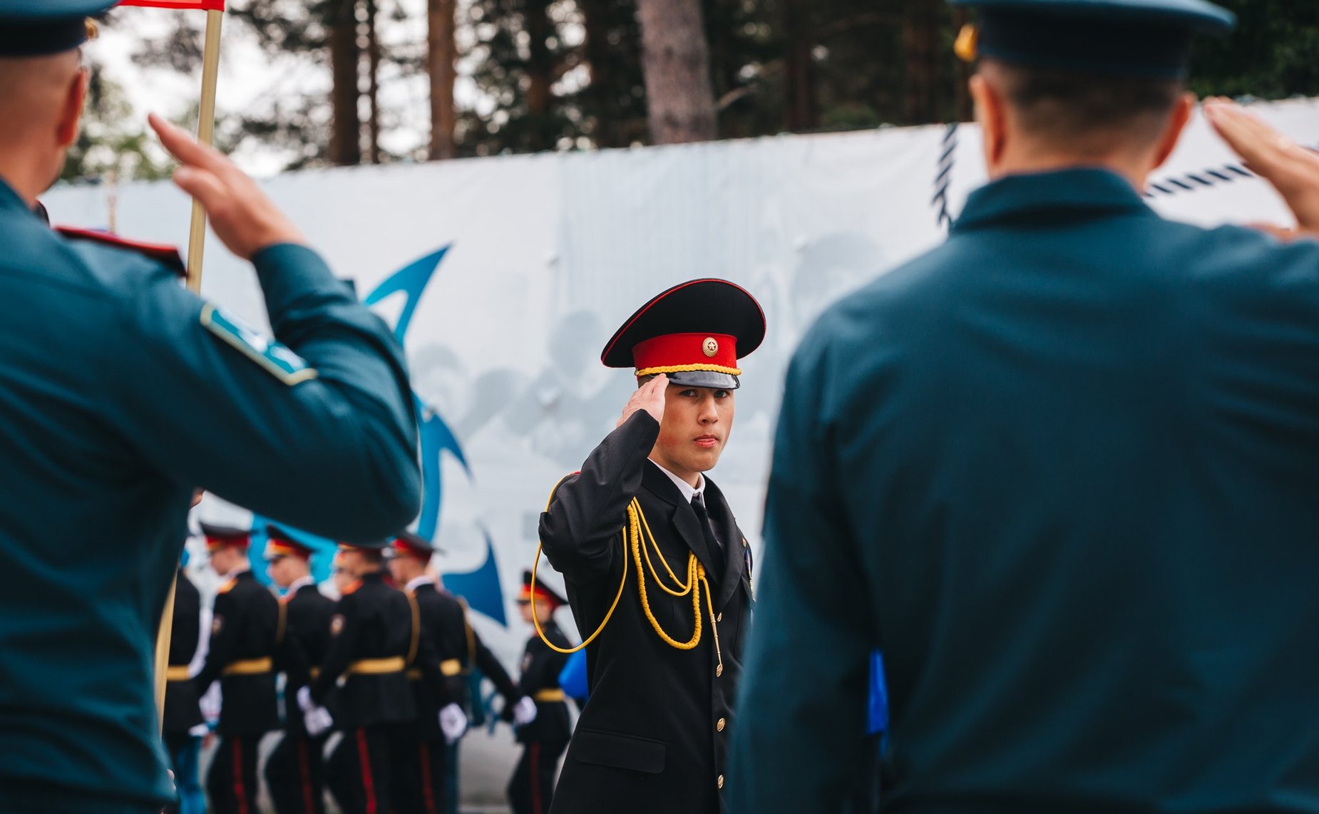 В Вологодской области на базе Образовательного центра – кадетской школы «Корабелы Прионежья» торжественно открылась каникулярная профориентационная школа «За безопасность!»