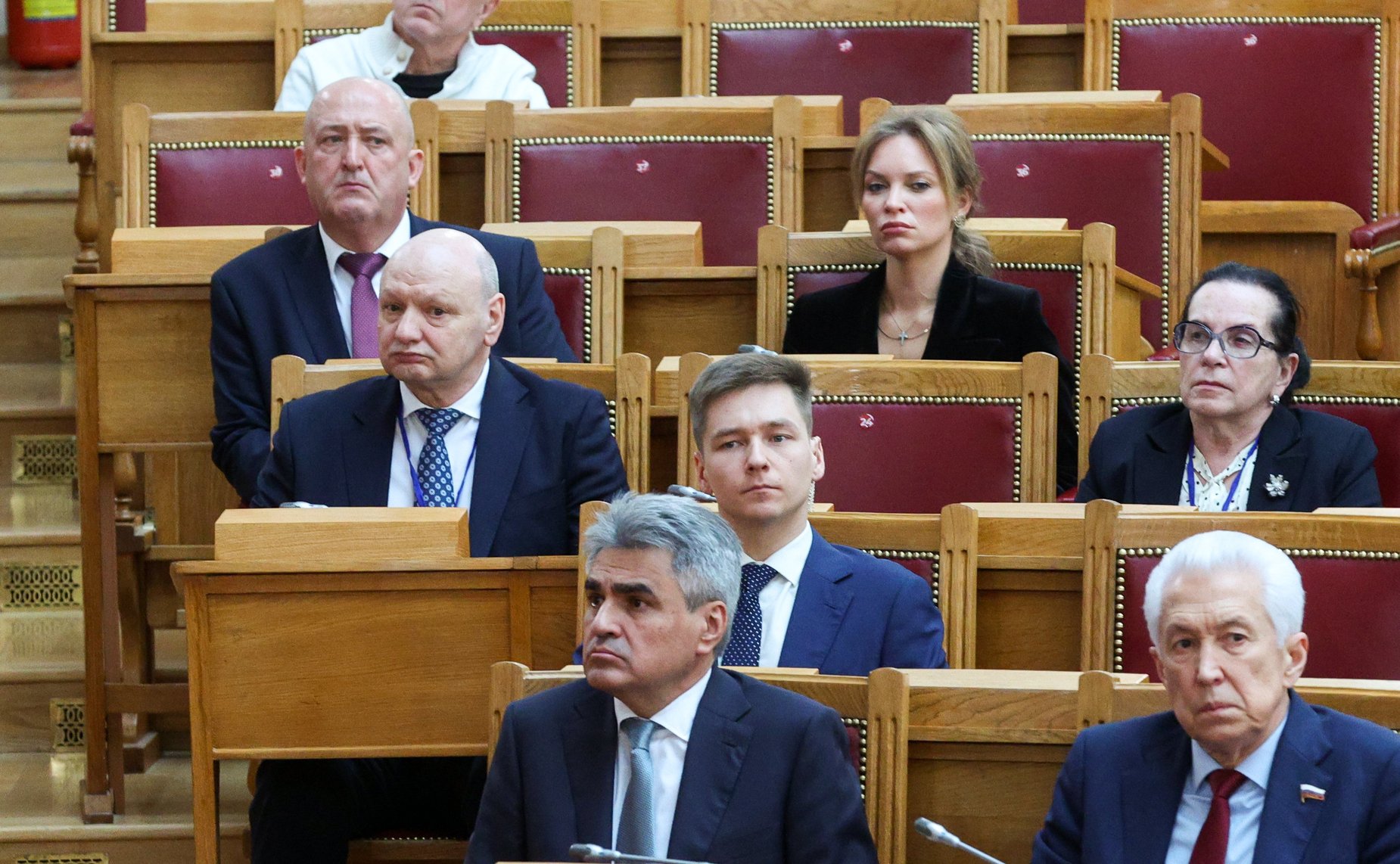 Президент Российской Федерации Владимир Путин встретился с членами Совета законодателей РФ при Федеральном Собрании