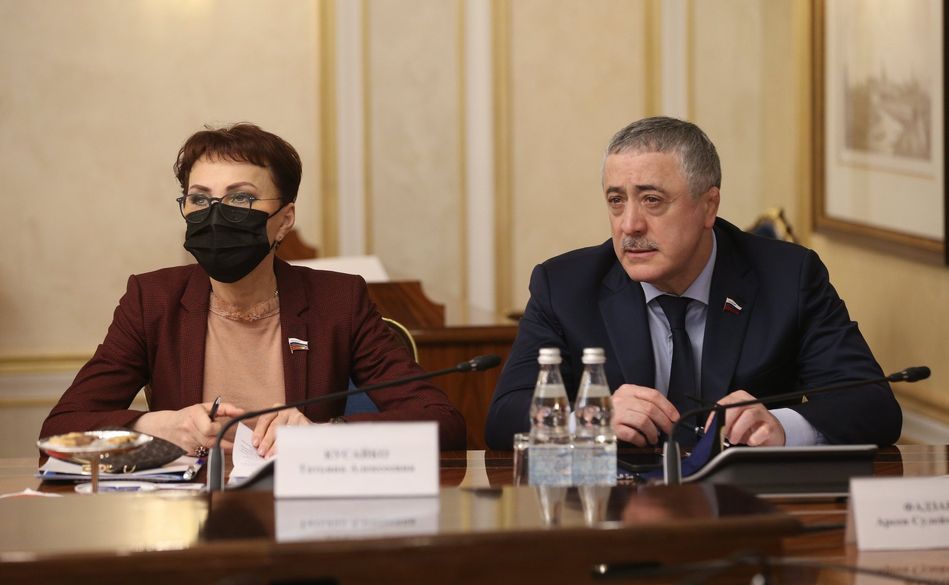 Заседание Комиссии по сотрудничеству Совета Федерации и Сената Олий Мажлиса Республики Узбекистан