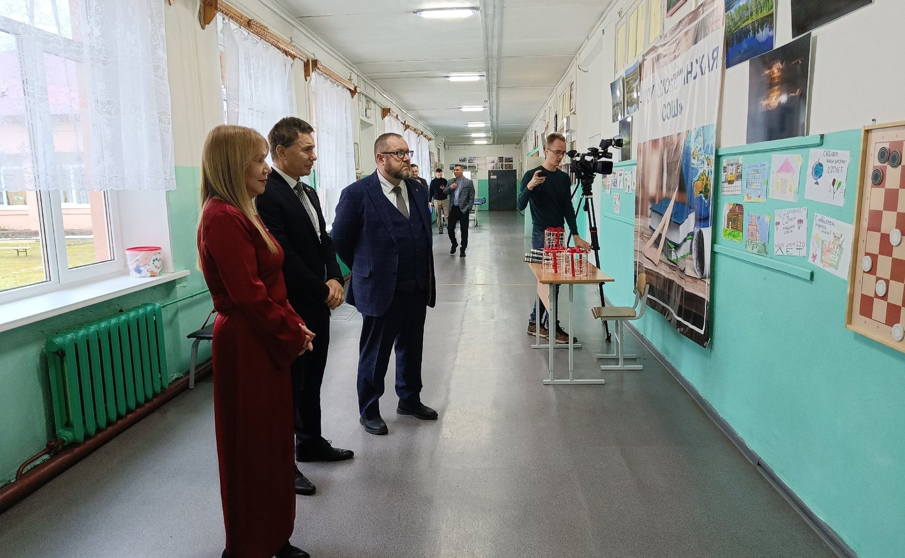 Игорь Зубарев принял участие в торжественном мероприятии, посвященном 220-летию школы в селе Шокша Прионежского района