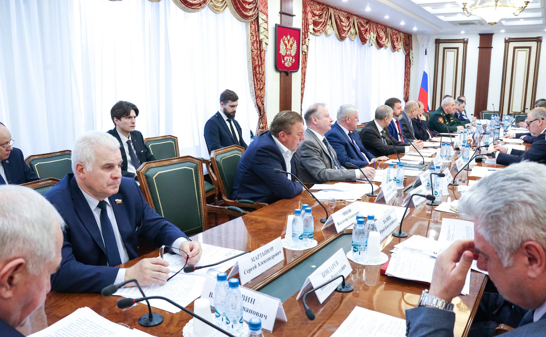 Совещание Комитета Совета Федерации по обороне и безопасности «Опыт внедрения и применения беспилотных систем в войсках национальной гвардии Российской Федерации»