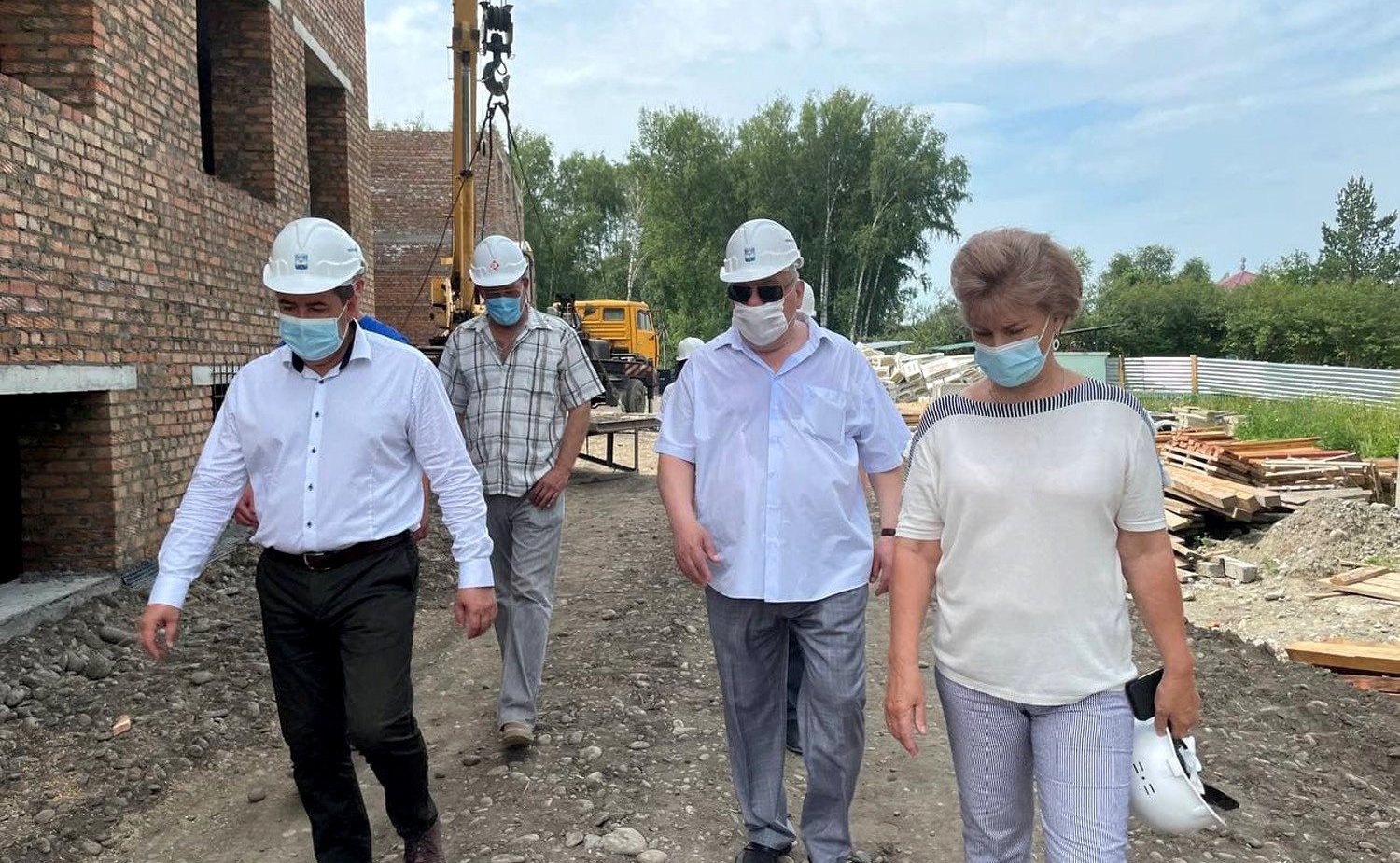 Татьяна Гигель в ходе работы в регионе посетила муниципальное образование «Майминский район»