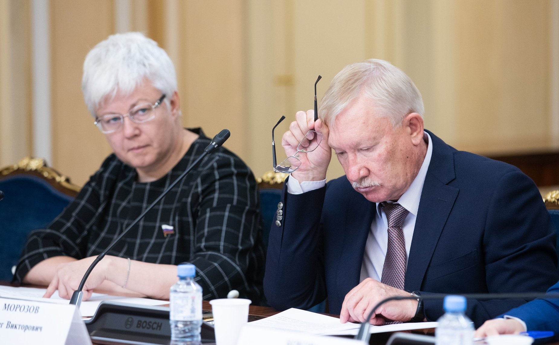 Ольга Тимофеева и Олег Морозов