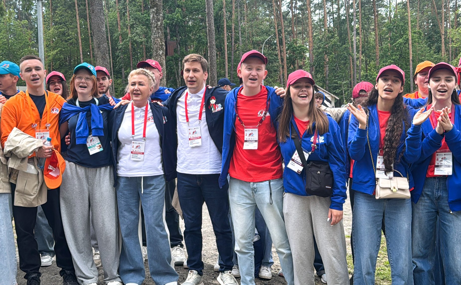 В Гомеле участники «Поезда Памяти» посетили Военно-исторический комплекс «Партизанская криничка»