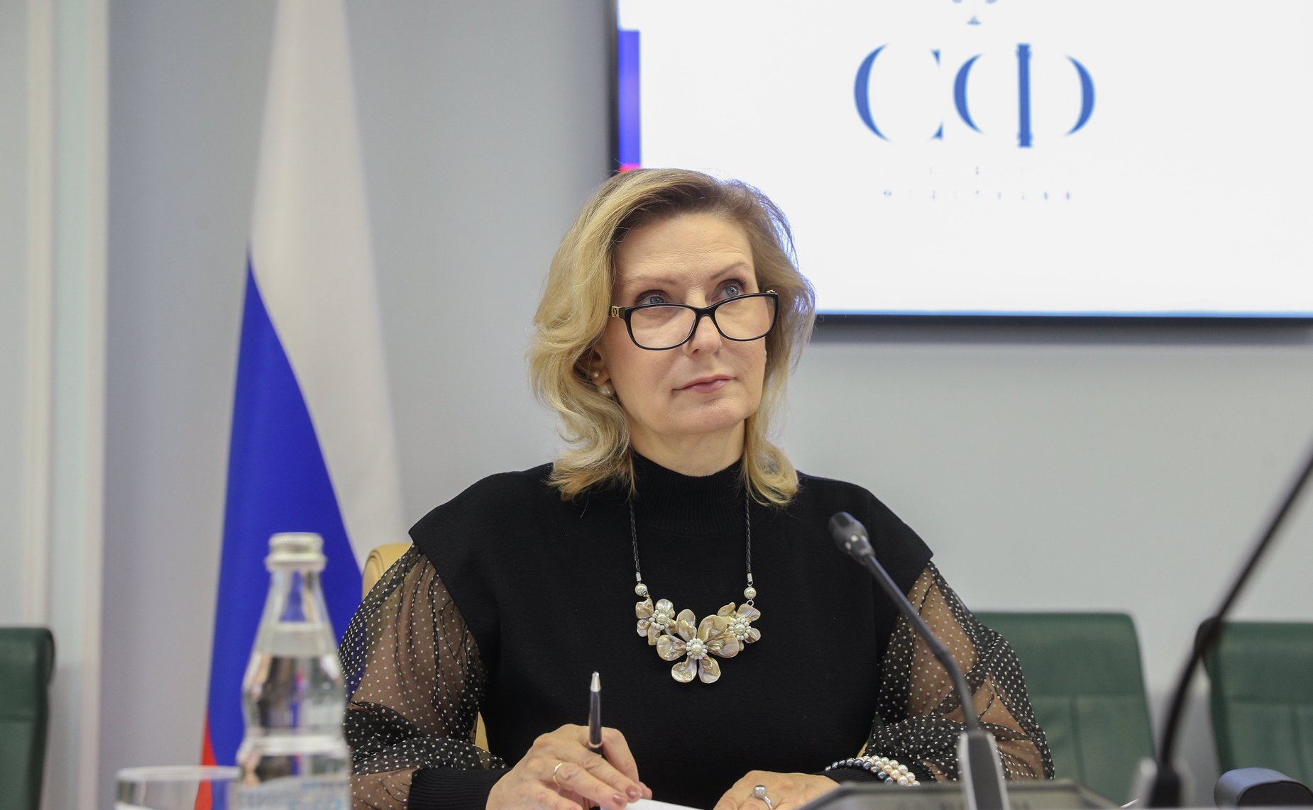 Выступление председателя Комитета СФ по социальной политике Инны Святенко на Встрече женщин-парламентариев (АТПФ)