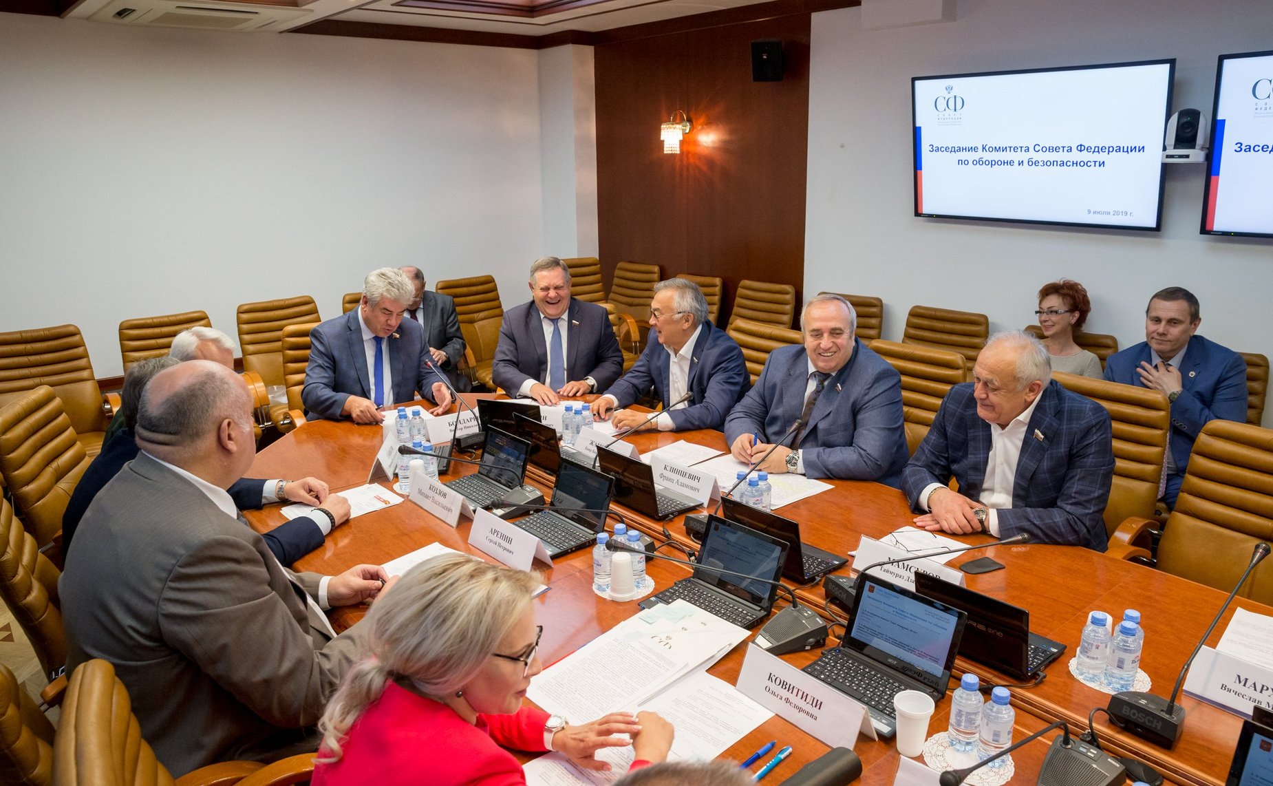 Заседание Комитета Совета Федерации по обороне и безопасности